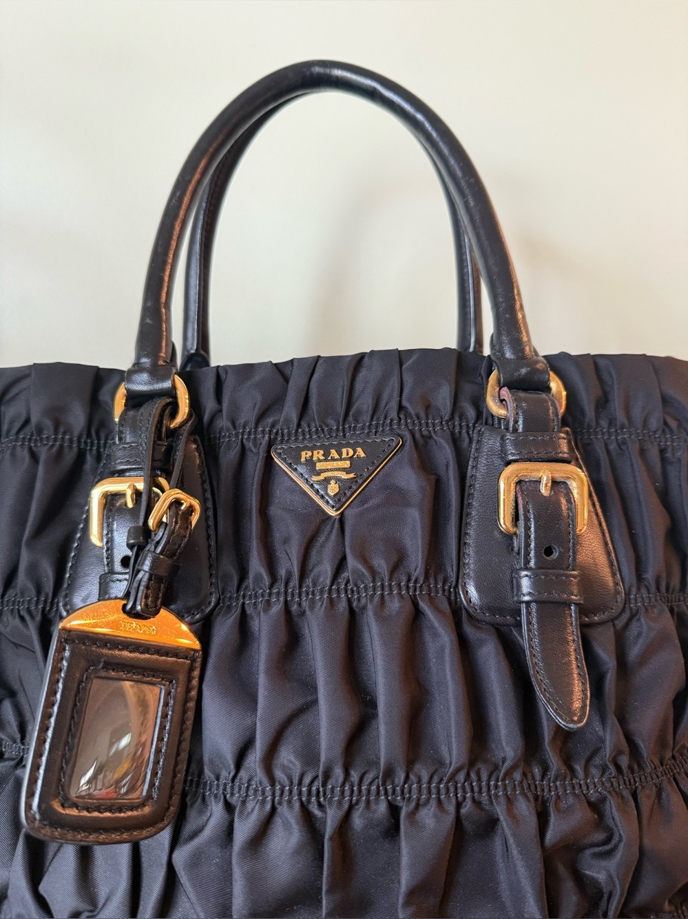 PRADA NYLON SHOULDER/CROSSBODY BAG - Picture 4 of 11